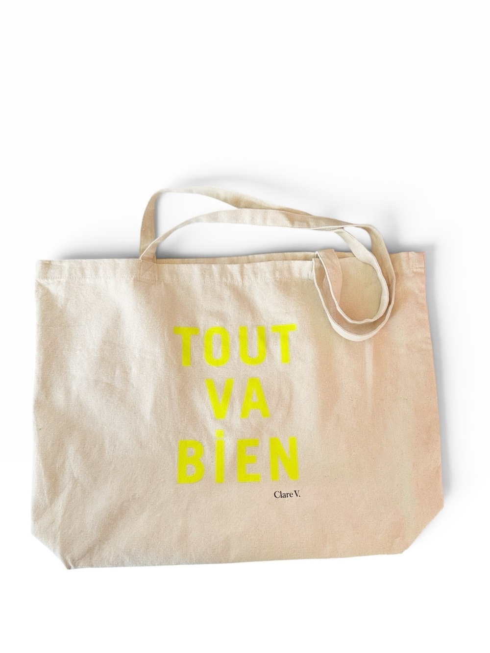 Clare V. • Tout Va Bien Canvas Tote Bag